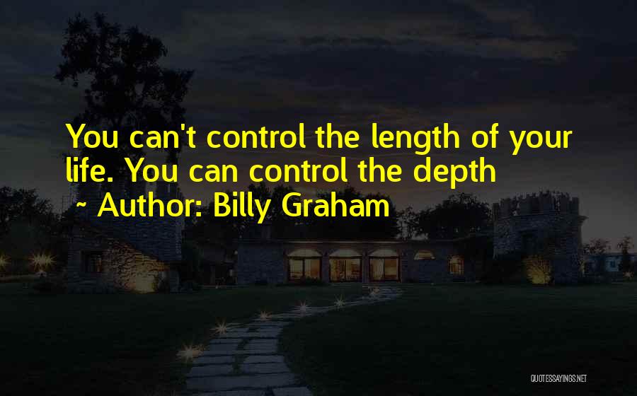You Can't Control Love Quotes By Billy Graham