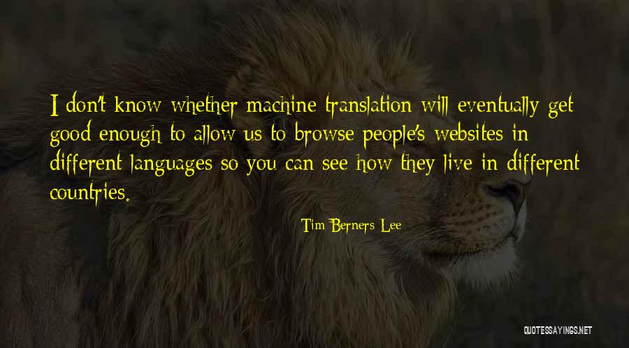 You Can't Get Quotes By Tim Berners-Lee