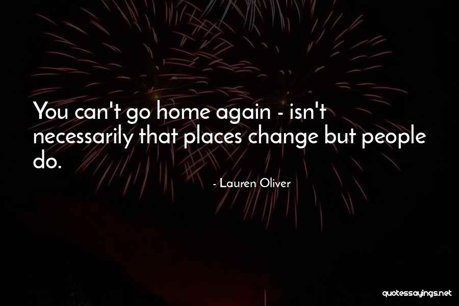 you can never return home