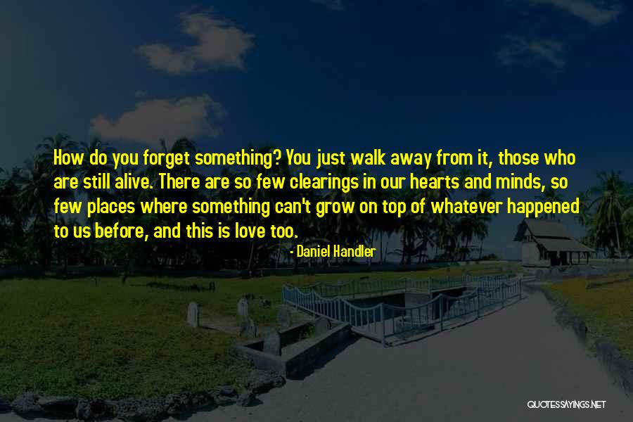 You Can't Just Walk Away Quotes By Daniel Handler You Can't Just Walk Away Quotes By Daniel Handler