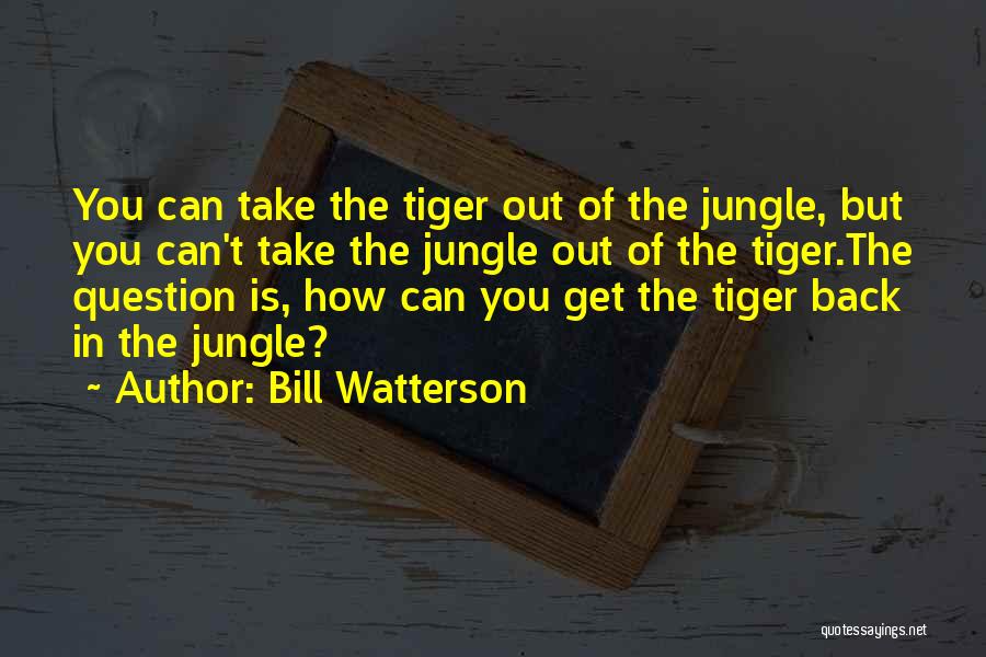 You Can't Save The World Quotes By Bill Watterson