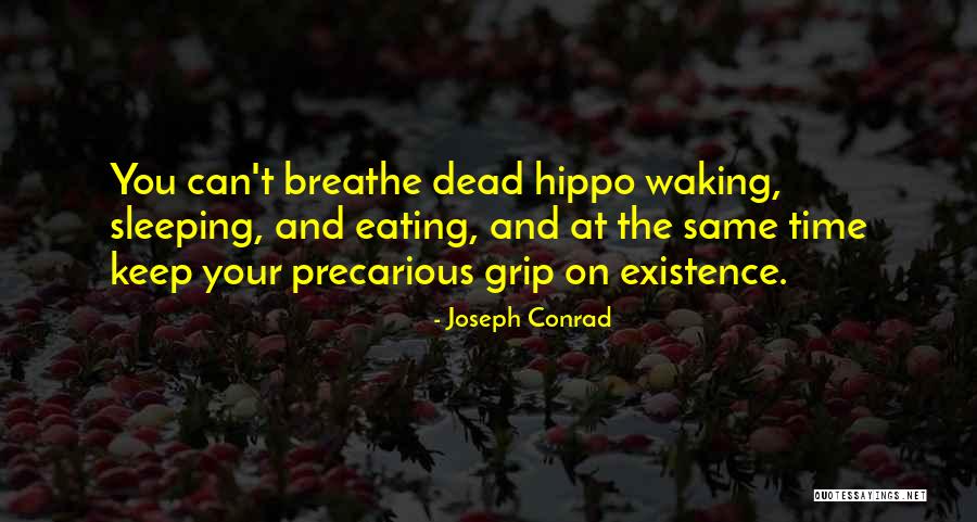 You Can't Sleep Quotes By Joseph Conrad