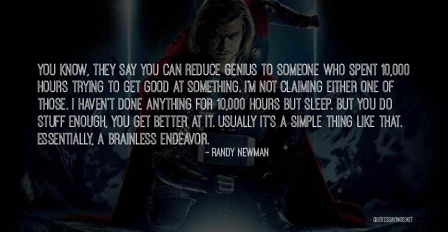 You Can't Sleep Quotes By Randy Newman