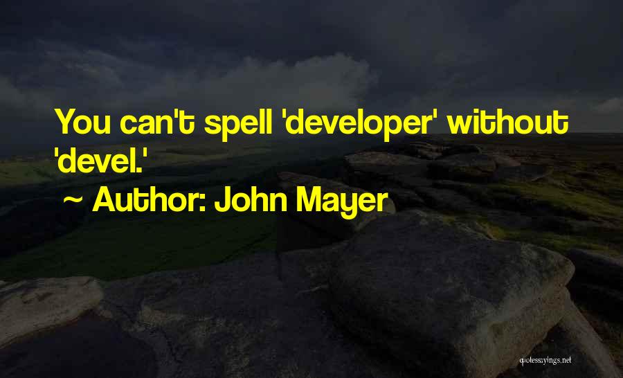 You Can't Spell Quotes By John Mayer