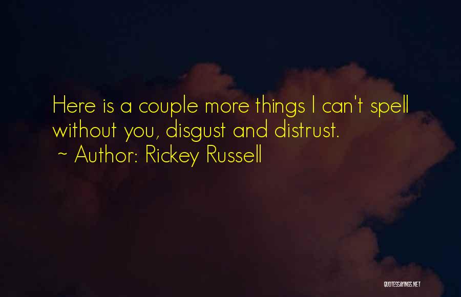 You Can't Spell Quotes By Rickey Russell