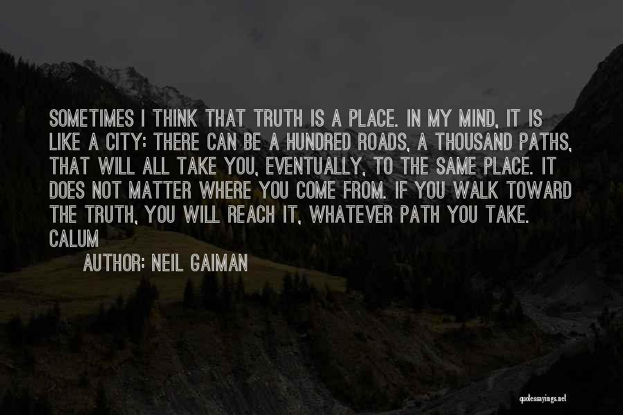 You Can't Take My Place Quotes By Neil Gaiman