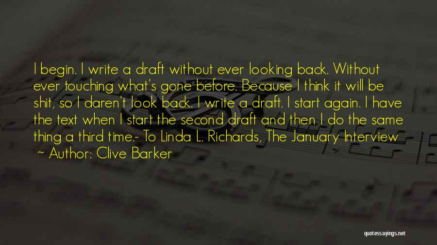 You Can't Text Me Back Quotes By Clive Barker