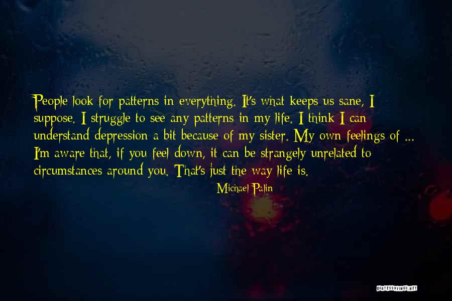 You Can't Understand My Feelings Quotes By Michael Palin