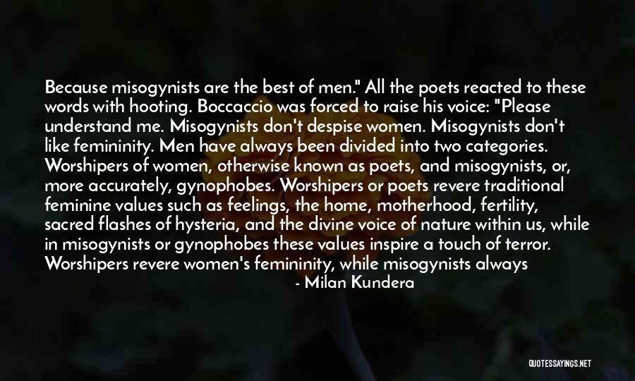 You Can't Understand My Feelings Quotes By Milan Kundera