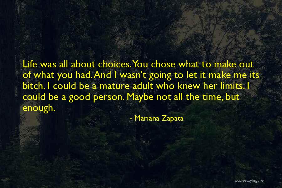 You Chose Him Over Me Quotes By Mariana Zapata You Chose Him Over Me Quotes By Mariana Zapata