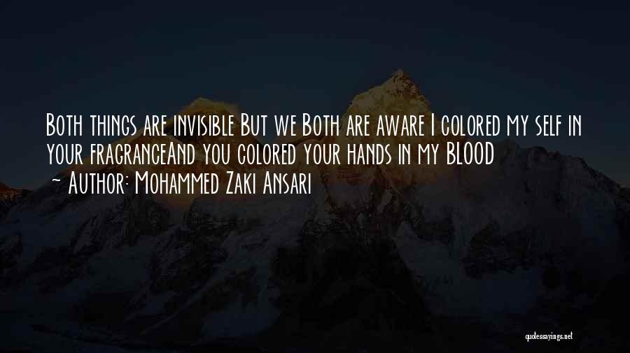 You Colored My Life Quotes By Mohammed Zaki Ansari