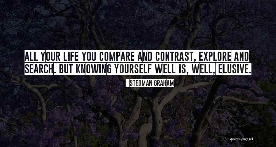 You Compare Quotes By Stedman Graham You Compare Quotes By Stedman Graham