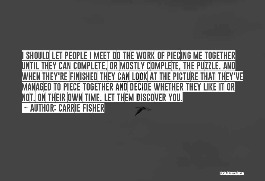 You Complete Me Like Quotes By Carrie Fisher