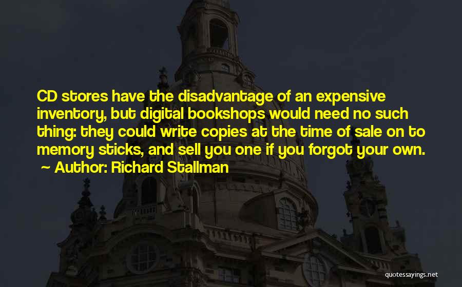 You Could Sell Quotes By Richard Stallman