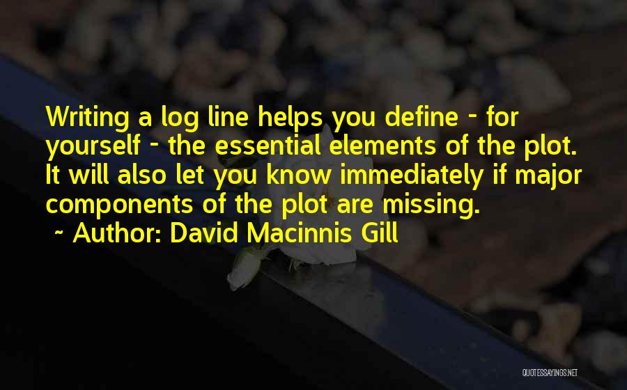 You Define Yourself Quotes By David Macinnis Gill