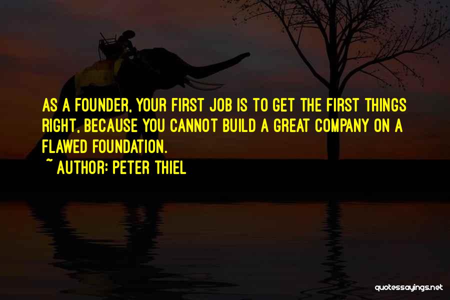 You Did Great Job Quotes By Peter Thiel