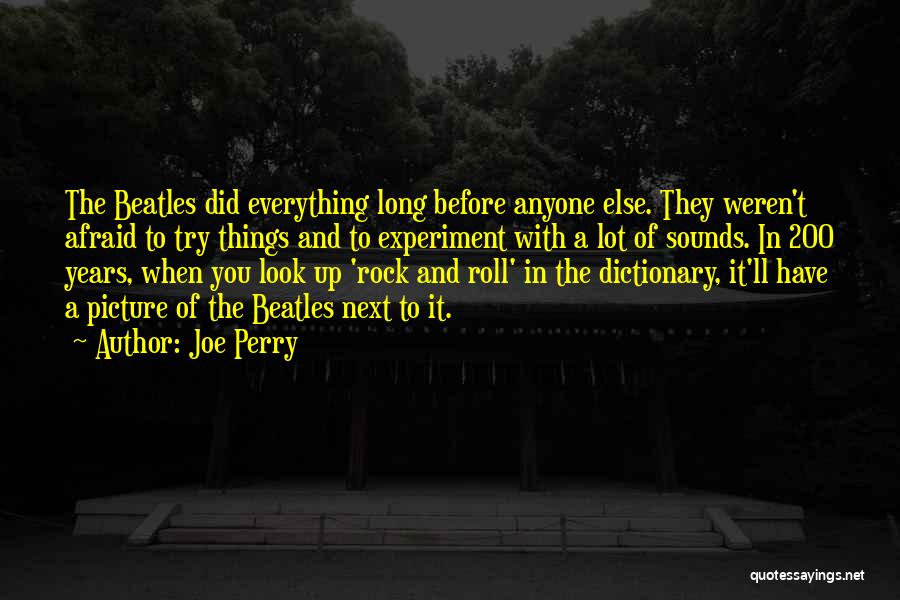 You Did It Picture Quotes By Joe Perry