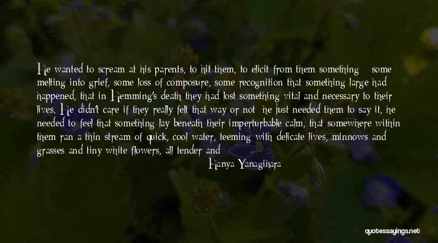 You Didn't Care Quotes By Hanya Yanagihara You Didn't Care Quotes By Hanya Yanagihara