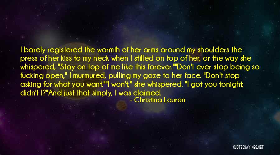 You Didn't Want Me Quotes By Christina Lauren