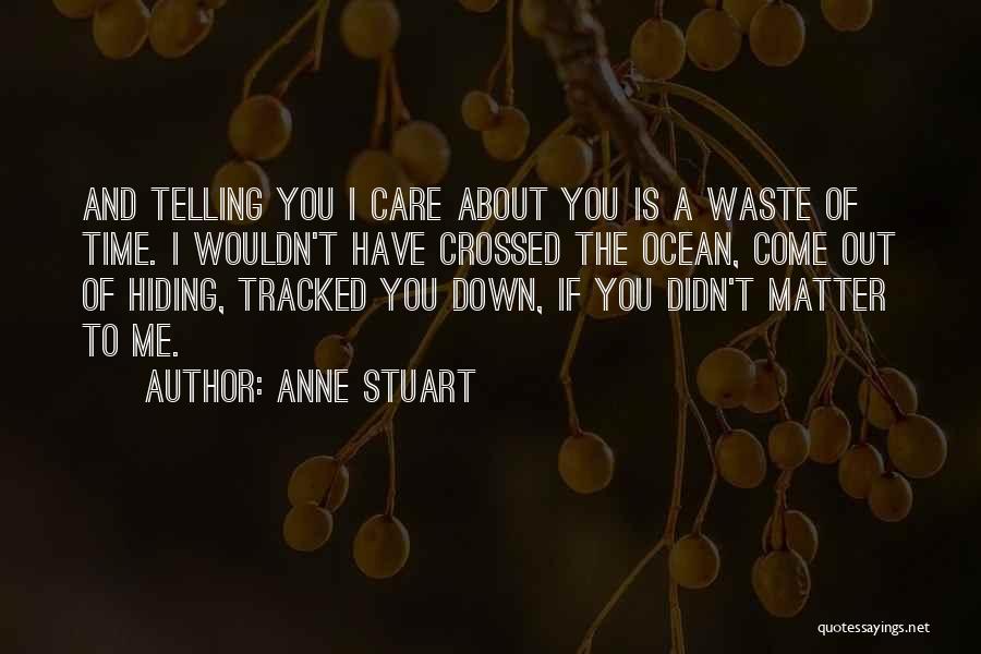 You Didn't Waste My Time Quotes By Anne Stuart