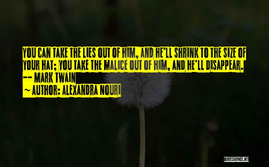 You Disappear Quotes By Alexandra Nouri