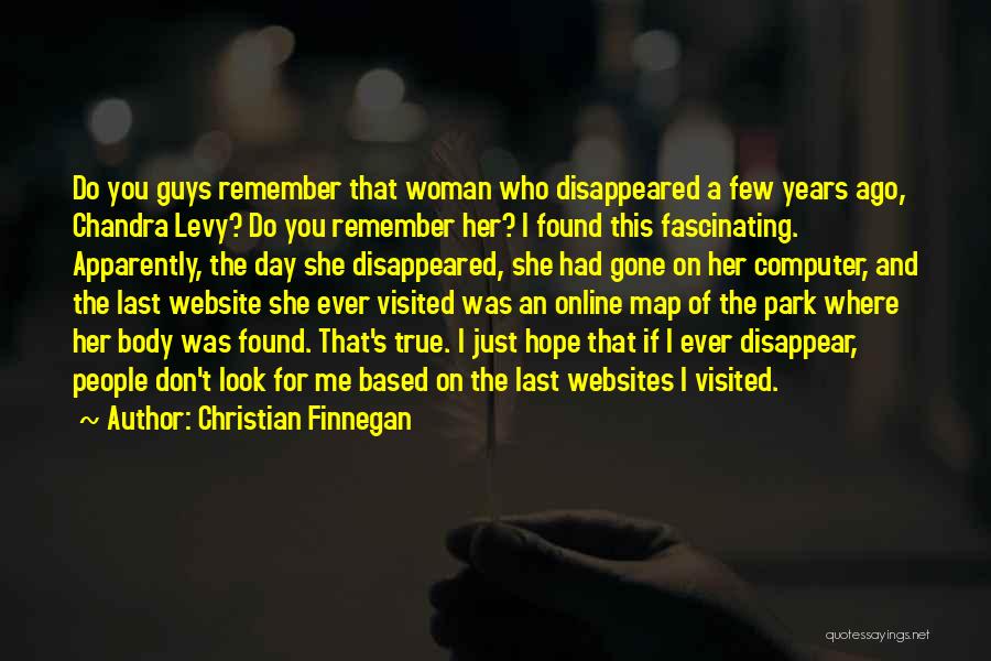You Disappear Quotes By Christian Finnegan