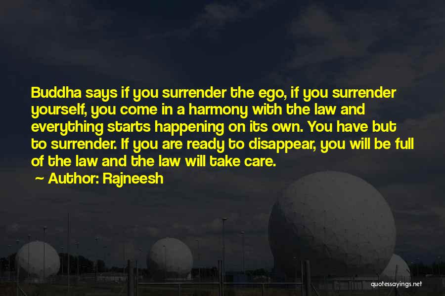 You Disappear Quotes By Rajneesh