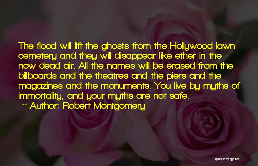 You Disappear Quotes By Robert Montgomery