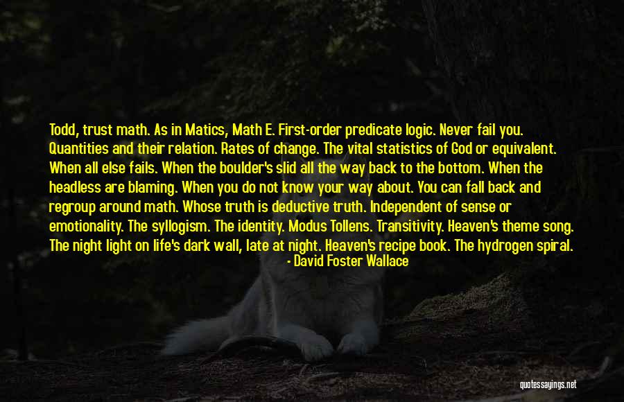 You Do The Math Quotes By David Foster Wallace