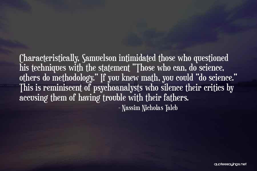 You Do The Math Quotes By Nassim Nicholas Taleb