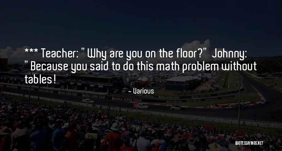 You Do The Math Quotes By Various