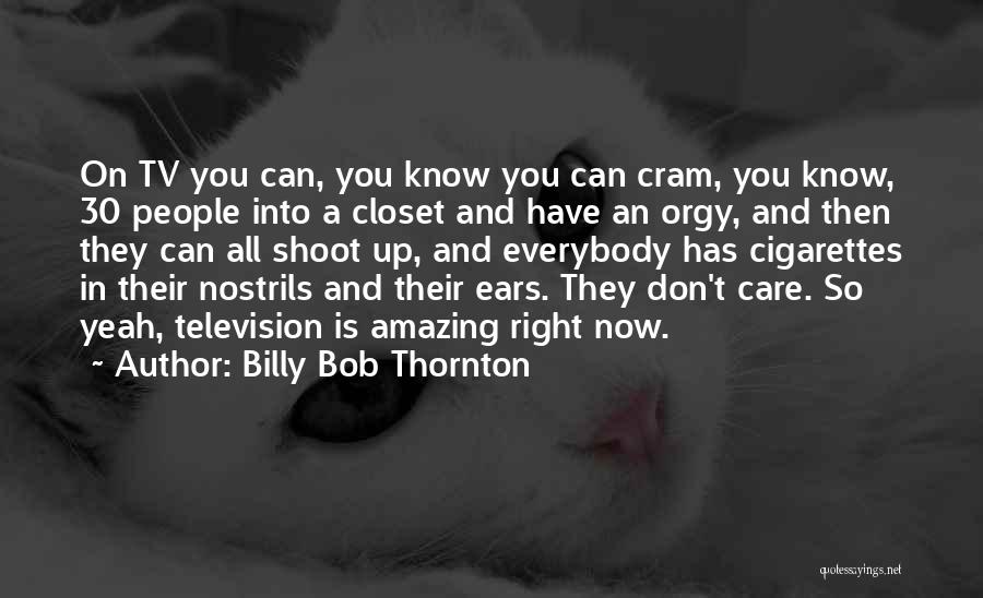 You Don Know How Amazing You Are Quotes By Billy Bob Thornton