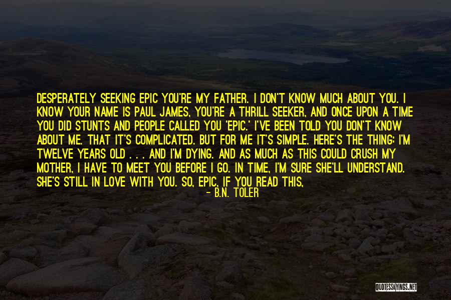 You Don't Even Understand Quotes By B.N. Toler You Don't Even Understand Quotes By B.N. Toler