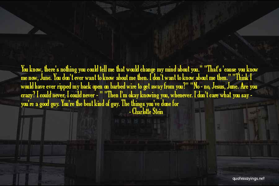 You Don't Have My Back Quotes By Charlotte Stein