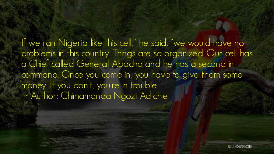 You Don't Have Problems Quotes By Chimamanda Ngozi Adichie