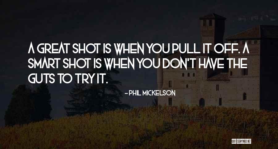 You Don't Have The Guts Quotes By Phil Mickelson