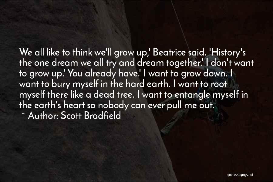 You Don't Have To Try So Hard Quotes By Scott Bradfield