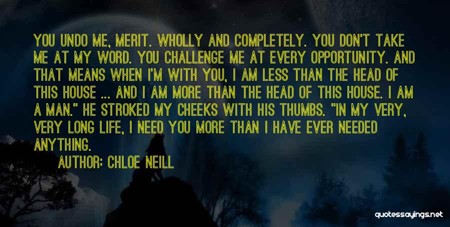 You Don't Need A Man Quotes By Chloe Neill