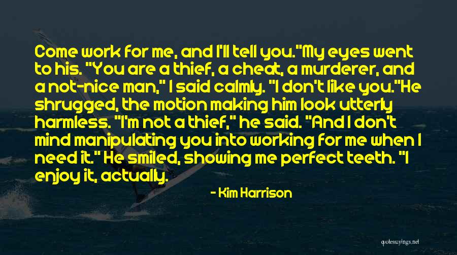 You Don't Need A Man Quotes By Kim Harrison