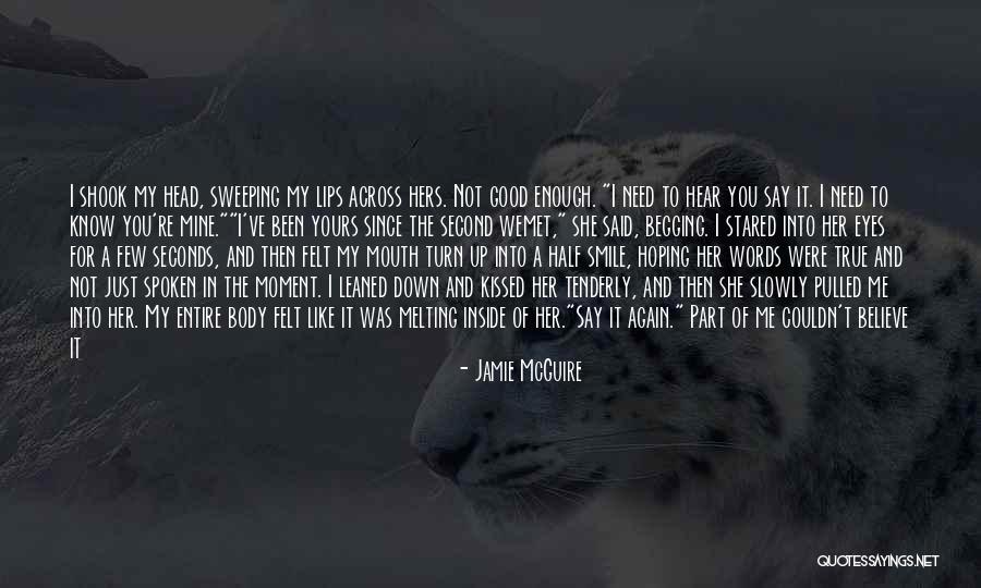 You Don't Need To Like Me Quotes By Jamie McGuire You Don't Need To Like Me Quotes By Jamie McGuire