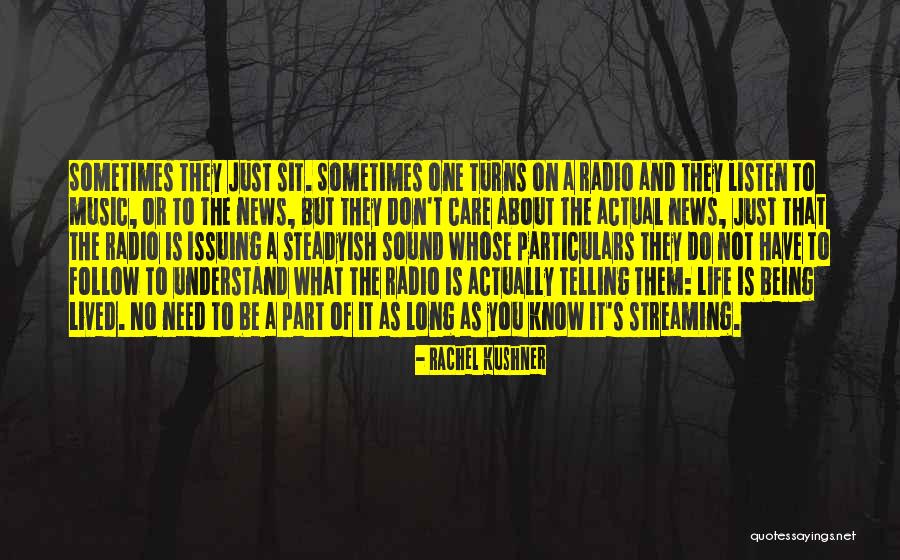 You Don't Need To Understand Quotes By Rachel Kushner