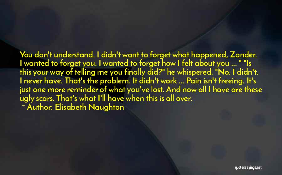 You Don't Understand The Pain Quotes By Elisabeth Naughton