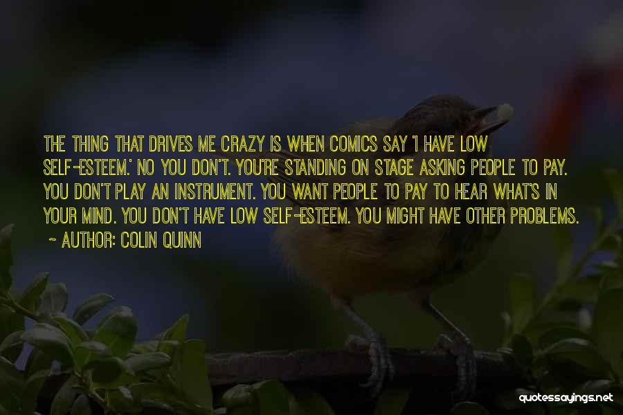 You Drives Me Crazy Quotes By Colin Quinn