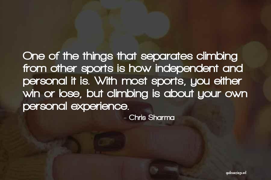 You Either Win Quotes By Chris Sharma You Either Win Quotes By Chris Sharma