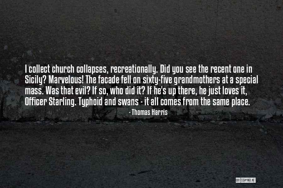 You Fell Quotes By Thomas Harris You Fell Quotes By Thomas Harris