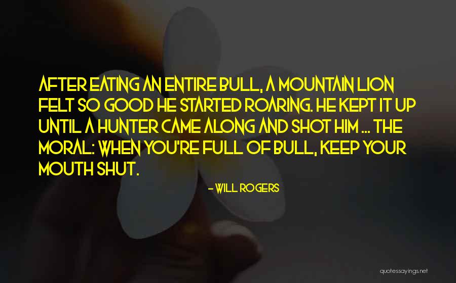 You Felt So Good Quotes By Will Rogers You Felt So Good Quotes By Will Rogers