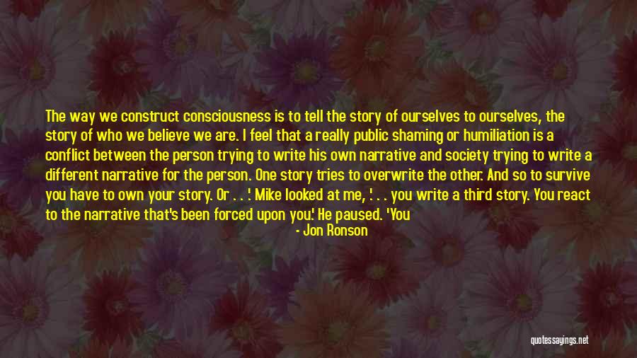 You Find Your Person Quotes By Jon Ronson You Find Your Person Quotes By Jon Ronson