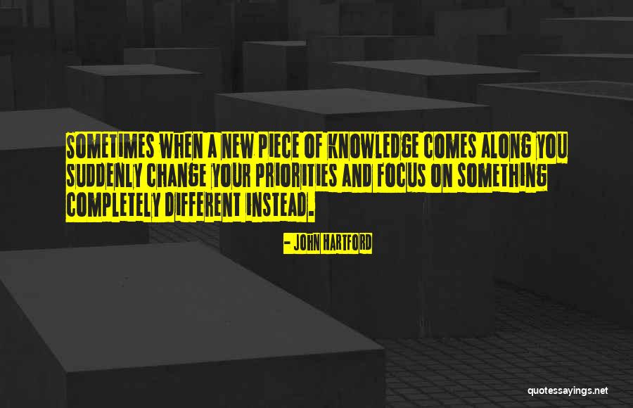 You Focus On Quotes By John Hartford You Focus On Quotes By John Hartford