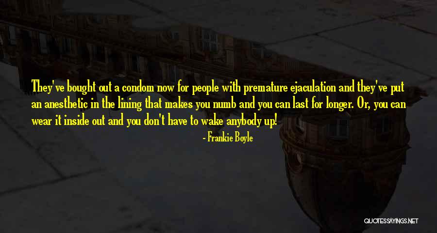 You Funny Quotes By Frankie Boyle