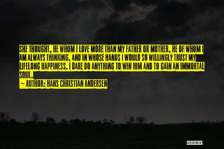 You Gain Trust Quotes By Hans Christian Andersen You Gain Trust Quotes By Hans Christian Andersen